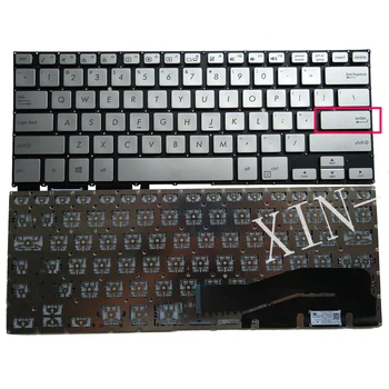 NE Argint Nou Tastatura Laptop pentru Asus Q405U Q405UA TP410 TP410UA TP410UR TP410UF TP410U TP410UF TP410URR TP410UAR