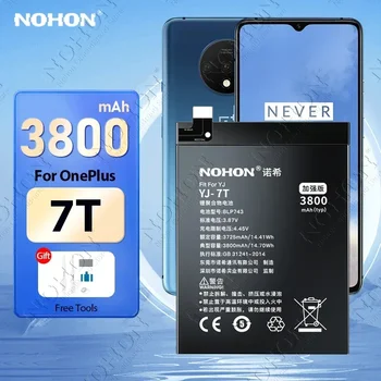 NOHON Baterie pentru OnePlus 7T 8T 9RT 9R 5T 6T 8 7 Pro 6 Înlocuire a Telefonului Bateria Pentru Un Plus de 1+ Nord 2 Baterie Litiu-Polimer