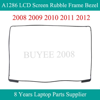 Negru Display LCD Moloz Inel Pentru Macbook Pro A1286 Ecran LCD de Moloz Rama Bezel 2008 2009 2010 2011 2012 An