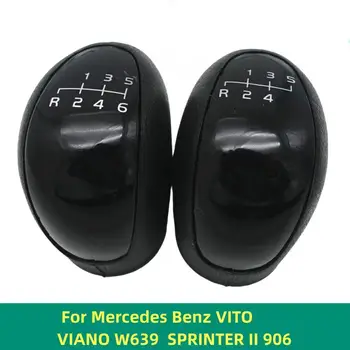 Negru Manuală a Schimbătorului de Viteze pentru Mercedes-Benz VITO VIANO W639 (03-10)/ SPRINTER II 906 (06-13)/ VW / CRAFTER I 2E 2F (06-11)