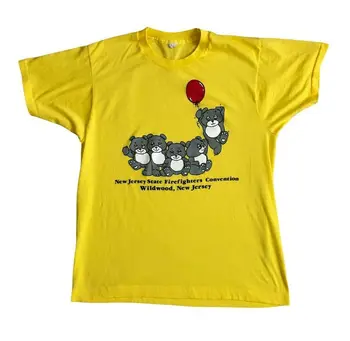 New Jersey Pompieri Convenția Wildwood '80 Poartă Vintage T-Shirt