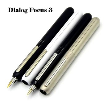 Noi Sosesc LM Dialog Focus 3 Retractabil Clasice Stilou F0.5 mm Placat cu Aur, Penita Birou de Afaceri Scris de Cerneală Pixuri Cadou