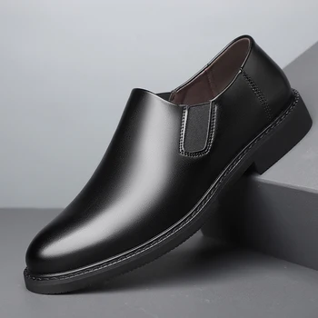 Noul birou pantofi pentru bărbați de afaceri și de agrement pantofi patru sezoane single de lux rochie de piele barbati pantofi casual