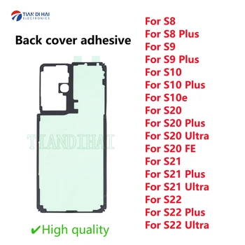 Original Spate Capac Baterie Usa Autocolant Bandă Adezivă Impermeabilă Pentru Samsung Galaxy S8 S9 S10 S10E S20 S21 S22 Plus Ultra FE