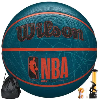 Original Wilson minge de Baschet Marimea 7 PU sau Cauciuc de Înaltă Calitate Standard Minge de Baschet de Exterior sau de Interior de Formare pentru Sport