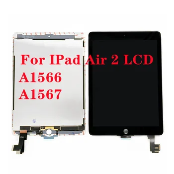 Original pantalla Pentru IPad Air2 Air 2 A1566 A1567 Display LCD Touch Screen Digitizer schimbare Ansamblu tablou parte
