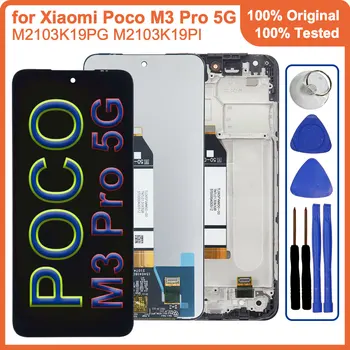 Original pentru Xiaomi POCO M3 Pro 5G Ecran LCD Display Tactil Digitizer pentru POCO M3 Pro Display Ecran LCD Panou de Piese de schimb