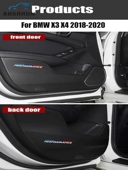 PU Co-pilot cutie de depozitare Ușa lovitura de protecție autocolant Accesorii Auto Pentru BMW X3 X4 2018 2019 2020 Auto-styling