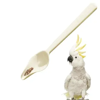 Pasăre Baby Feeder Pasăre Copil Essentials de Hrănire a Păsărilor Instrument de Mână de Hrănire Linguri Pentru Peony 15.4 cm lungime Căldură în condiții de Siguranță de Hrănire a Păsărilor
