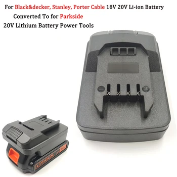 Pentru Black&decker/Stanley/Porter-Cable 18V 20V Litiu Baterie Adaptor Pentru a Converti pentru Parkside 20V Uneltele electrice fără Fir