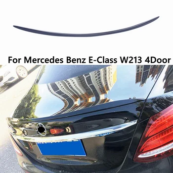 Pentru Mercedes-Benz E-Class W213 4Door Sedan C63 Stil de Fibră de Carbon, Spoiler Spate Portbagaj, Aripa 2016-2023 FRP carbon Forjat