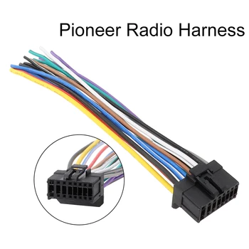 Pentru Pioneer Radio Fasciculului de Cabluri Audio Plug Conector 16 Pini Masina DEH12, DEH23, DEH2300 Masina CD Player Putere Corn Cablu Accesorii