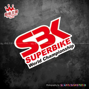 Pentru SBK Superbike casca motocicleta autocolante Impermeabil Decalcomanii 05