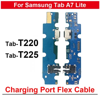 Pentru Samsung Galaxy Tab A7 Lite SM - T220 T225 Original USB de Încărcare de Andocare Încărcător Port Cu Cască Jack pentru Căști de Reparare Parte