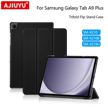 Pentru Samsung Galaxy Tab A9 Plus Flip Stand Smart Cover Funda pentru Tab A9+ 11 Inch SM-X210 X216B Tableta Caz, Copii de Somn/Wake Auto