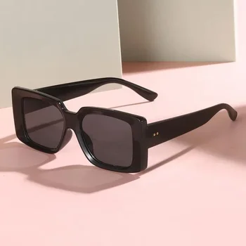 Piața de moda pentru Femei de Lux ochelari de Soare Retro Brand Designer de Bărbați Trend Leopard Albastru Verde Ochelari de Soare Nuante UV400