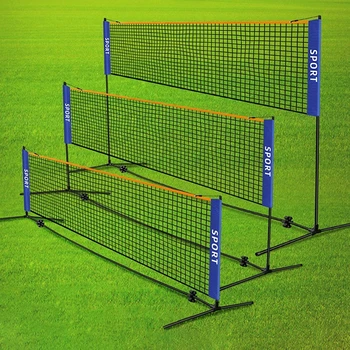Pliere Portabil Standard Profesional Badminton Net Interior Sport În Aer Liber, Volei, Tenis De Formare Pătrat Plase Cu Ochiuri