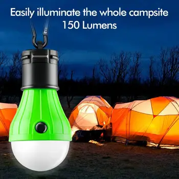 Portabil Mini Lanternă de Urgență Bec Super-Luminoase, Multi-scop Agățat Portabil pentru Camping, Drumeții Lumina