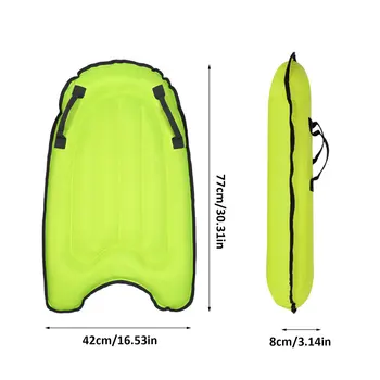 Portabil gonflabile Bodyboard cu Mâner Pliabil plăci de Surf
