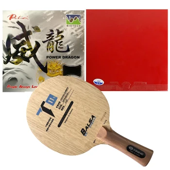 Pro Tenis de Masă/ PingPong Combo Racheta: Galaxy YINHE T-11+ T11S cu 729 Super FX / Palio Putere Dragon Shakehand Mâner Lung FL