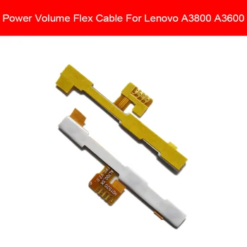 Putere Și Volum Cablu Flex Pentru Lenovo A3800 A3600 Control Audio Conector Lateral Comutator Cu Cheie Butonul Conector Flex Cablu Panglică