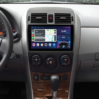 QLED 2K Android 8G+256G Stereo al Mașinii de Radio Pentru Toyota Corolla 10 E140 E150 2006 2011 2012 2013 4G LTE WiFi CarPlay GPS Unitatea de Cap