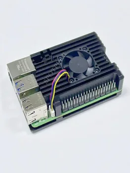 Raspberry Pi 5 carcasa de Metal Pi5 Aluminiu Caz PWM Ventilator de Răcire Opțiune