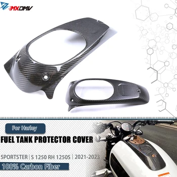 Rezervor de combustibil Protector Capac Panou din Fibra de Carbon Pentru Harley Sportster S 1250 RH ANII 1250 2021 2022 2023 Piese de Motociclete