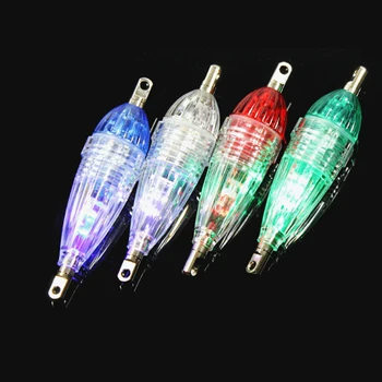 Rezistent la apa de Pescuit Float Mini LED Scădere Profundă Pescuit Subacvatic Calmar Pește Atrage Lumina Intermitent Lampa de 5 Culori