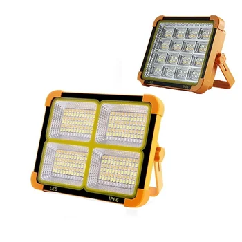 Reîncărcabilă Portabil Solar cu LED-Cort de Lumină Lanternă de Urgență Piața de Noapte de Lumină în aer liber Camping Lampa Bec