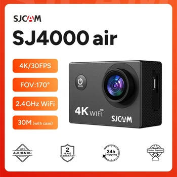 SJCAM SJ4000 Aer de Acțiune aparat de Fotografiat cu Video 4K 30M rezistent la apa 2.4 G WiFi Camera Sport Action Cam Camera Sport biciclete motociclete