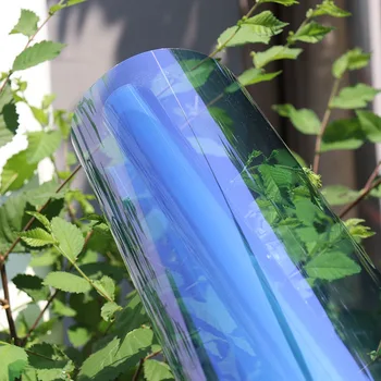 SUNICE Cameleon Albastru Verde Fereastra Tentă 55%VLT Auto Parasolar Film Decor Acasă Tentă 100cmx30cm(39.3inchX11.8inch)
