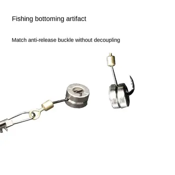 Salvare Magnet de Pescuit Jos Instalații de apă Sărată Mediu se Scufunda Rapid Magnet Detector de Metale, Inox Anti-alunecare