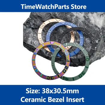Seiko Ceas Bezel Insert YACHT-MASTER Bezel Ceramica Introduce 38mm GMT Introduce Pentru SKX007 SKX009 SRPD Ceas de Cazuri Înlocui Mod Piese