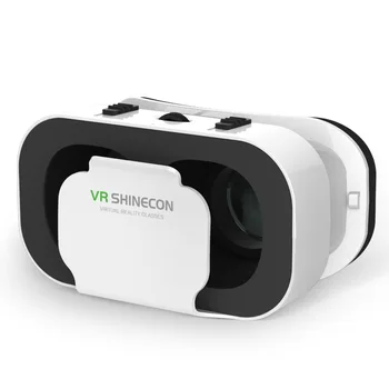Shinecon 3D VR Ochelari de Realitate Virtuală Caldoron Ochelari de protecție, Cască de Dispozitive Inteligente Casca Lentile Pentru Telefon Mobil Smartphone-uri Mobile Viewer