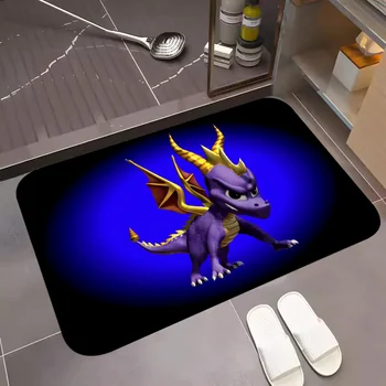 Spyro Dragon Non-alunecare de Bucătărie Mat Covor de Pat Cameră Mocheta Presul de Intrare Usa Covoare Personalizate, Covoare de Baie Acasă Covoare