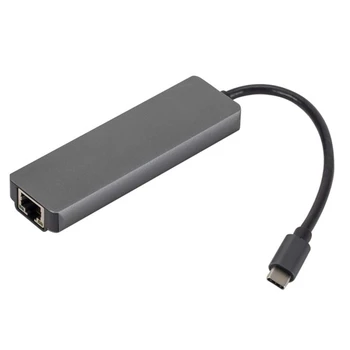 Stația de andocare Tip-C Pentru HDTV USB-C HUB de Rețea de TIP Carte de La placa de Retea Gigabit HD