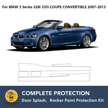 Structuri Rocker Panouri de Protecție Vopsea Clar Sutien Garda Kit TPU PPF Pentru BMW Seria 3 328i 335i COUPE CABRIO 2007-2013