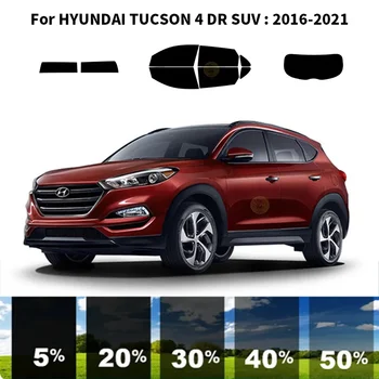 Structuri nanoceramics masina UV Fereastră Tentă Kit Fereastră de Film Auto Pentru HYUNDAI TUCSON 4 DR SUV 2022-2023