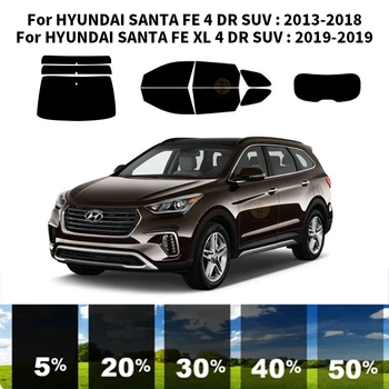 Structuri nanoceramics masina UV Fereastră Tentă Kit Fereastră de Film Auto Pentru HYUNDAI SANTA FE XL 4 DR SUV 2019-2019