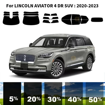 Structuri nanoceramics masina UV Fereastră Tentă Kit-ul Auto de Film Fereastră Pentru LINCOLN AVIATOR 4 DR SUV 2020-2023