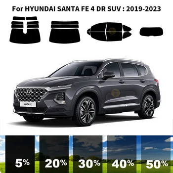 Structuri nanoceramics masina UV Fereastră Tentă Kit Fereastră de Film Auto Pentru HYUNDAI SANTA FE 4 DR SUV 2019-2023