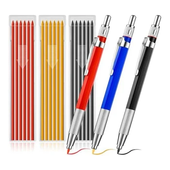 Sudare Creion Cu Plumb Rotund Kit Pentru Sudura Metalelor Marker Set Kit Pentru Îmbinări De Țevi, Sudori, Constructii Metalice, Tamplarie