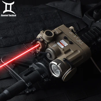 Tactic DBAL-D2 Verde Albastru Red Dot Vedere Scopul Laser Alb Armă Scout Lumina LED-uri Lanterna de Vanatoare cu Laser Accesorii Airsoft