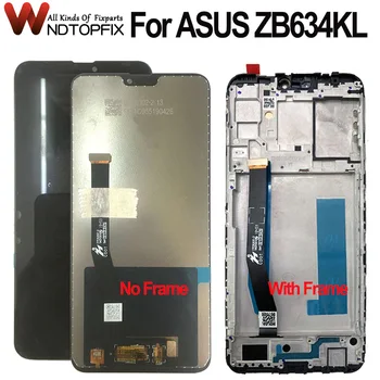 Testat Pentru Asus Zenfone Max Plus (M2) ZB634K Display LCD Touch Screen Digitizer Înlocuirea Ansamblului Pentru ASUS ZB634KL Ecran LCD