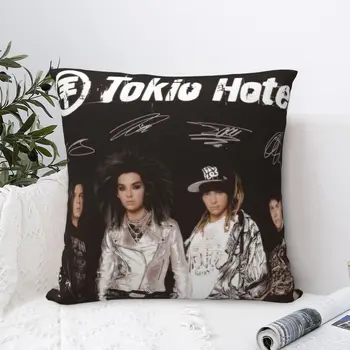 Tokio Hotel Pernă Acoperă Muzica Rock Pernele De Acoperire Design Perna Caz Noutate Fețe De Pernă De Canapea Acasă Decorative