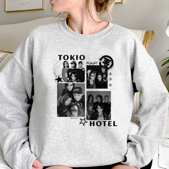 Tokio Hotel hoodies femei Kawaii 2023 y2k estetice îmbrăcăminte Pulover feminin 90 Capota