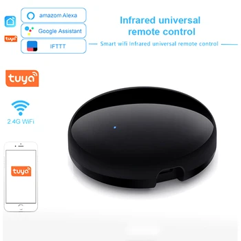 Tuya WiFi IR Control de la Distanță pentru Aer Conditionat, TV, Acasă Inteligent Infraroșu Telecomandă Universală Pentru Alexa, Acasă Yandex