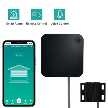 Tuya de viață Inteligentă Deschizător de Uși de Garaj Wifi Switch APP de Control Audio Parola Control Monitor în Timp Real a Lucra Cu Alexa Siri