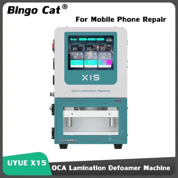 UYUE X15 OCA Laminare Defoamer Mașină pentru iPhone Samsung S23Ultra Telefon Tableta 15 inch Ecran Curbat Renovarea Instrumentul de Reparare
